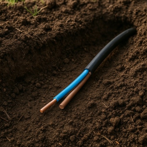 Kabel YKY 2x6 RE 1kV HD