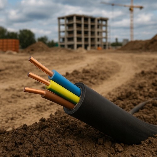 YKY 3x1,5 RE 1kV bęben 0219 (0219)