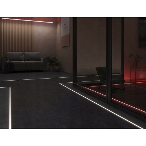 Profil Narożny LED Profil do Taśm LED Kątowy Szary 2m