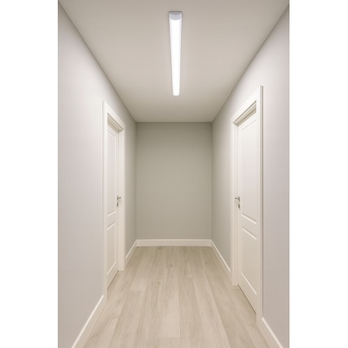 Oprawa Ścienno Sufitowa LED Lampa LED Slim Biała 36W 4000K