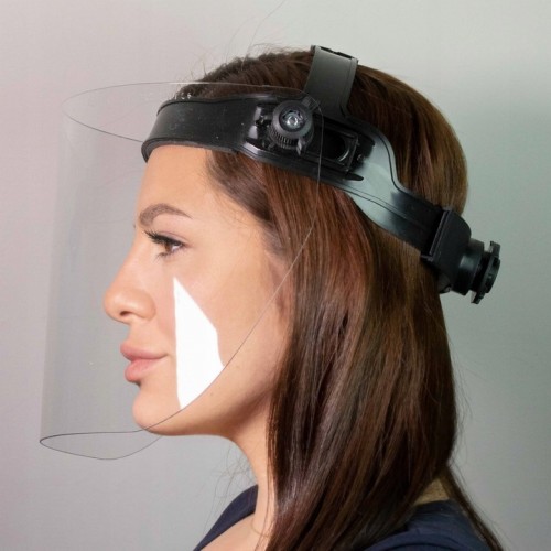 Przyłbica ochronna twarzy osłona na twarz regulacja maska przeciwodpryskowa