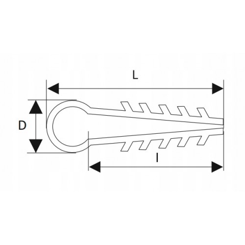 Uchwyt Kablowy Szybkiego Montażu Uchwyt do Przewodów UWO-10 do YDY 100 szt