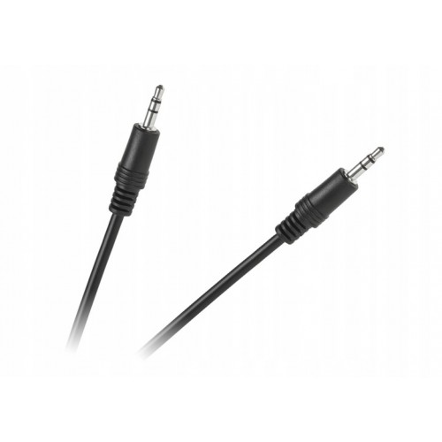 Kabel Przewód AUDIO JACK Przyłącze JACK 3,5 wtyk-wtyk AUX 1,8m Czarny