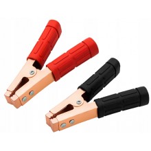 Klemy Krokodylki Zaciski Rozruchowe 500A do Prostownika Akumulatora 2 szt