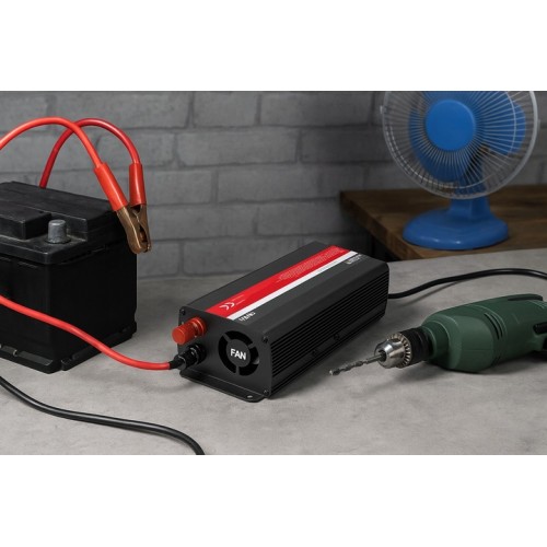 Przetwornica Napięcia Samochodowa 12V/230V 500W