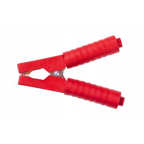 Zacisk Kablowy Złącze Krokodyl Klema Do Kabla Rozruchowego 150 A Czerwona