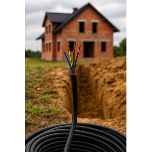 YKY 4x2,5 RE 1kV BĘBEN - 3834 (3834)