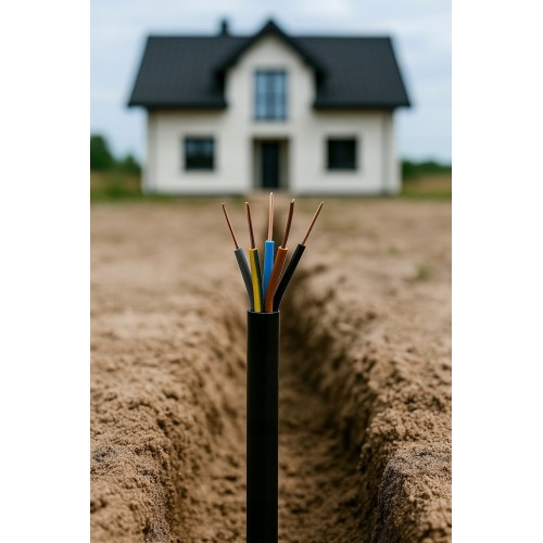 YKY 5x10 RE 1kV bęben (0332)