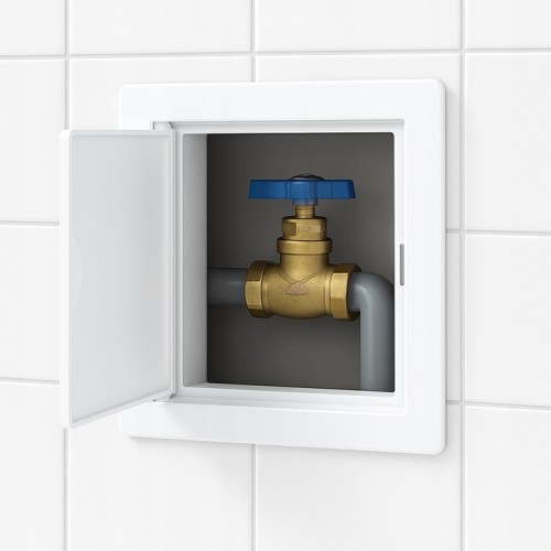 DRZWICZKI REWIZYJNE BIAŁE PLASTIKOWE REWIZJA ABS AirRoxy 15 x 15 cm