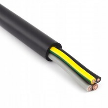 Kabel Przewód Prądowy Elektryczny OWY 4x1 mm2 H05VV-F 300/500V 1m