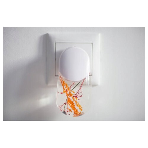 Lampka Nocna LED do Gniazdka Kontaktu Wtyczkowa LED z Czujnikiem Zmierzch