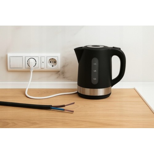 Kabel Przewód Elektryczny Prądowy OMY 2x0,75 H03VV-F 300V 1 m