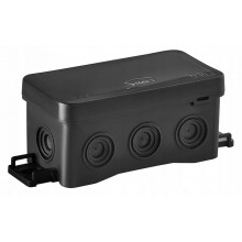 PUSZKA NT W85mm S45mm G40mm IP54 TWORZYWO SZTUCZNE CZARNY SIMET NS8