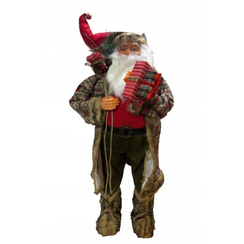 Święty Mikołaj Stojący Dekoracja Świąteczna Duży 100 cm