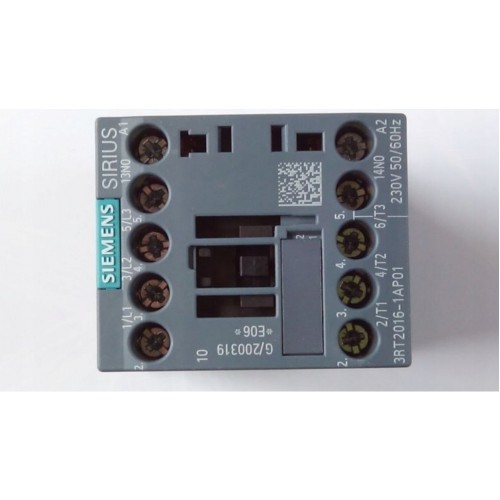 Stycznik 3RT2016-1AP01 AC-3 4KW/400V 1NO AC 230V 50/60 HZ 3-POLOWY RO