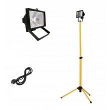 Lampa Halogenowa Na Statywie 500W Robocza Warsztatowa Budowlana Volteno