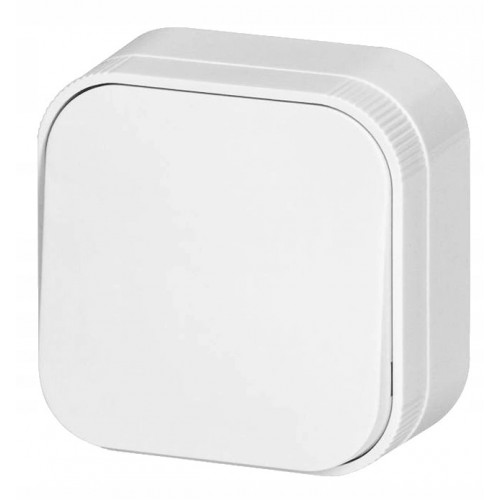 Włącznik Łącznik Schodowy Pojedynczy Natynkowy Biały IP20 ORNO ToDo