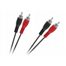 Kabel przewód audio Kabel do wzmacniacza wtyk 2 x RCA - 2 x RCA 10m