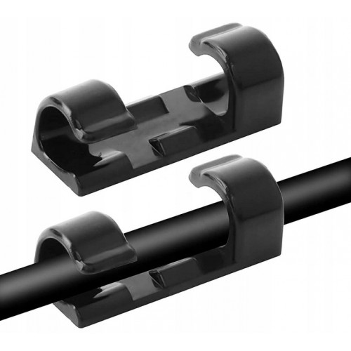 ORGANIZER NA KABLE PRZEWODY KLIPS 3M 20 SZT