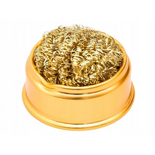 CZYŚCIK DO CZYSZCZENIA GROTÓW LUTOWNICY METALOWA PODSTAWKA