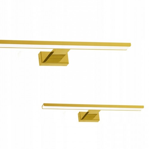 Kinkiet nad lustro łazienkowy SHINE GOLD 80cm 15W LED
