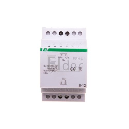 Stabilizator Impulsowy Zasilacz F&F ZI ZI-12 3A 12V