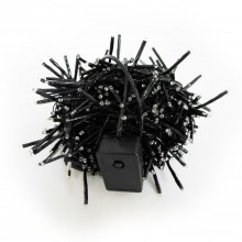 Lampki Choinkowe JEŻYKI 300LED Zimny Biały programator 3,6m