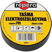 Taśma REPERO 711E szara 19mmx20m