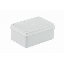 Puszka n/t hermetyczna 120x80x50 bez dławików IP56 biała S-BOX 216B
