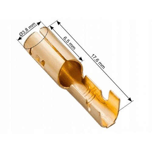 Konektor nieizol.żeński 3,8/17,6 5563 (5563)