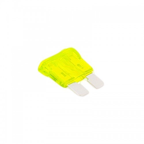 Bezpiecznik samochodowy MIDI 20A płaski płytkowy żółty