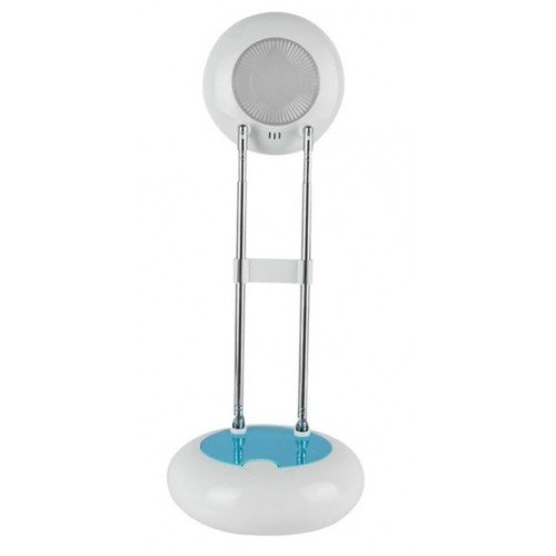 Lampka biurkowa LED 2,5W Biało-niebieska 6 LED 3000 K 220lm plastki+metal