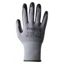 Rękawice robocze nylon pokryty nitrylem rozmiar 9
