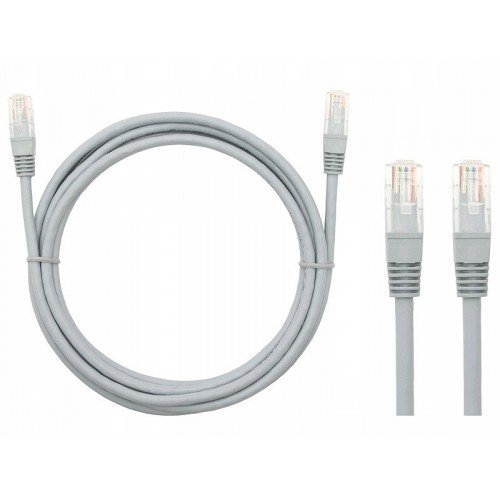 Przyłącze PATCHCORD PROSTY UTP 5m szary szary